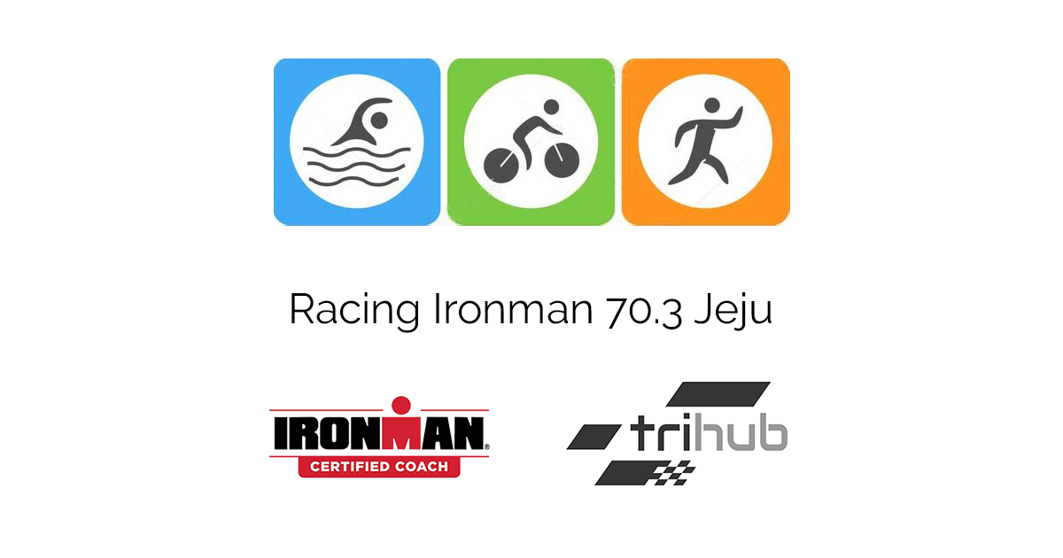 Racing Ironman 70.3 Jeju